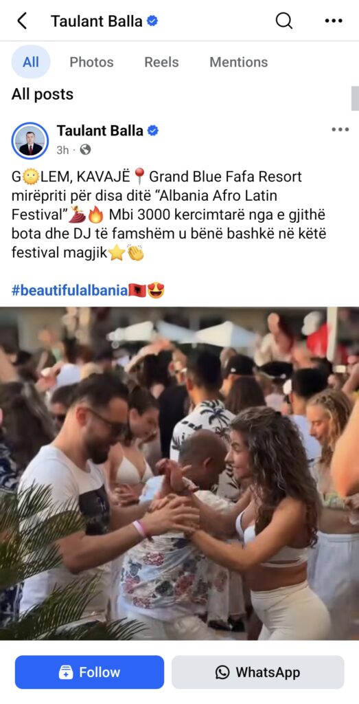 Taulant Balla  Nëse doni të shihni femra latine  ja ku ti gjeni në Golem