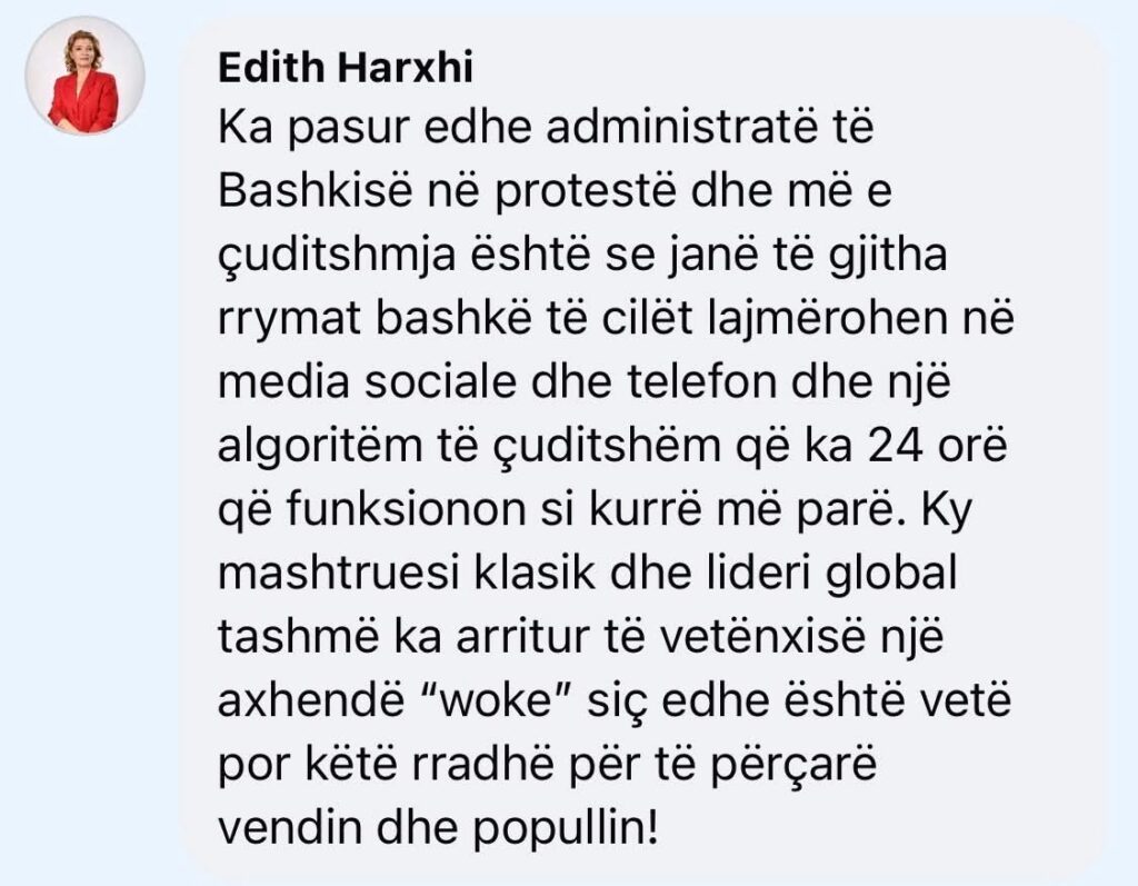 Këshilltarja e PD  Protestuesit janë të Ramës  koordinohen me telefon