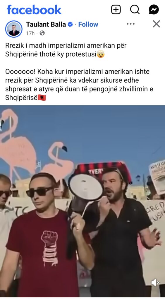 Njeriu i amerikanëve në Librazhd Taulant Balla: Nuk e pengon